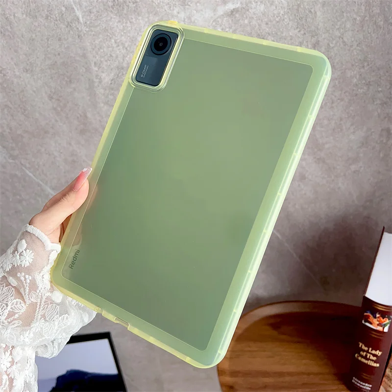 Für Xiaomi Pad 6 Fall für Xiaomi Pad 6 Pro 11 "Fall Soft TPU stoß feste Rückseite einfarbige Schutz