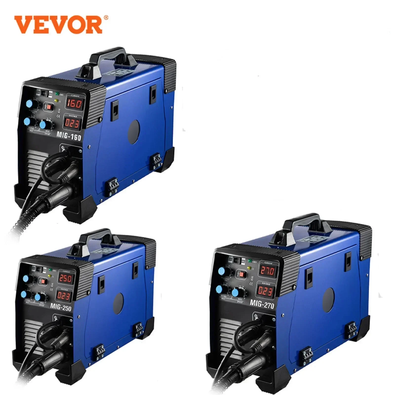 VEVOR Schweißgerät 220 V Schweißgerät MIG MMA WIG 3 In 1 Combo Inverter Schweißgerät IGBT