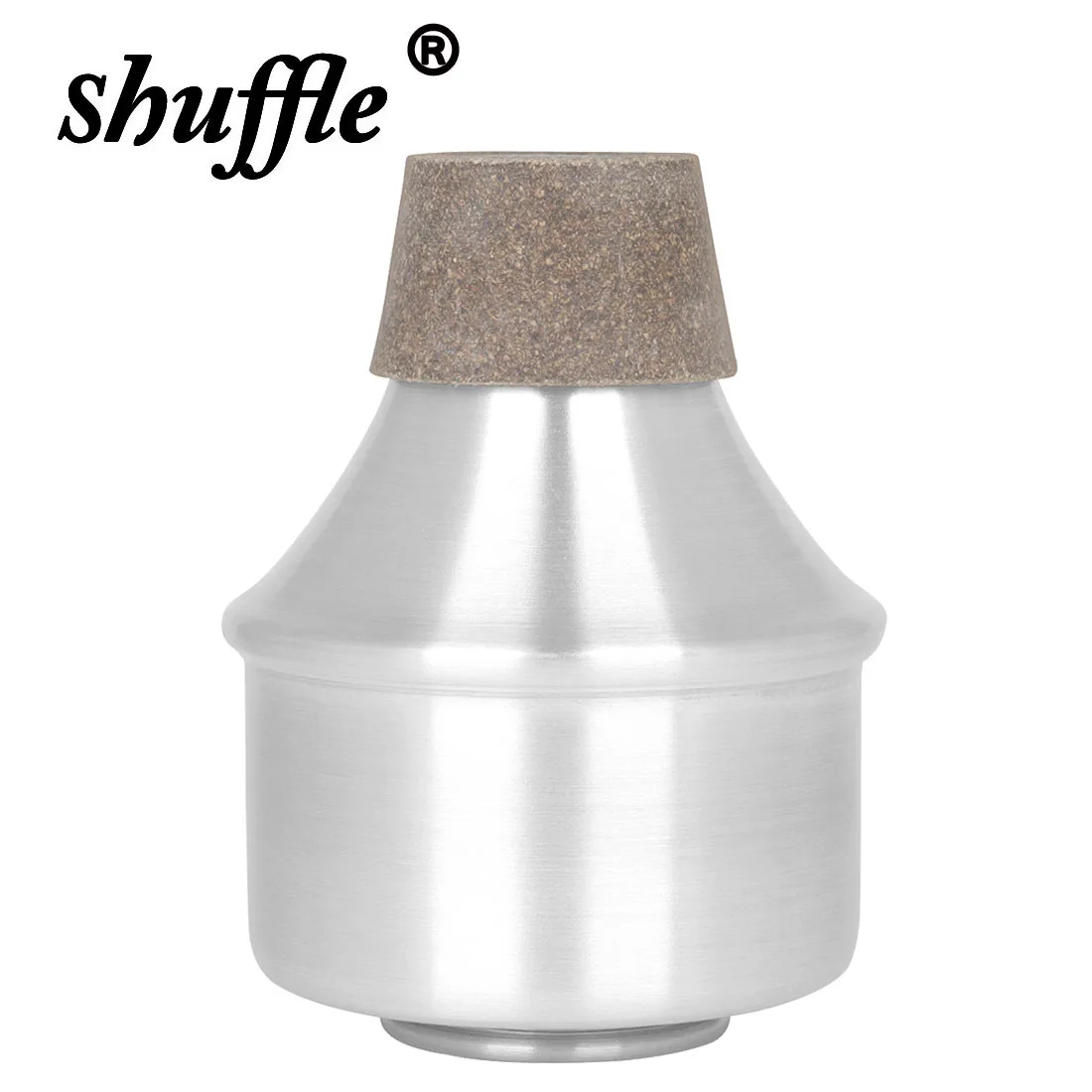 Trompete Universal Mute Aluminium legierung Mute Praxis Trompete Mute Teil Licht Sound Kork Schnitts
