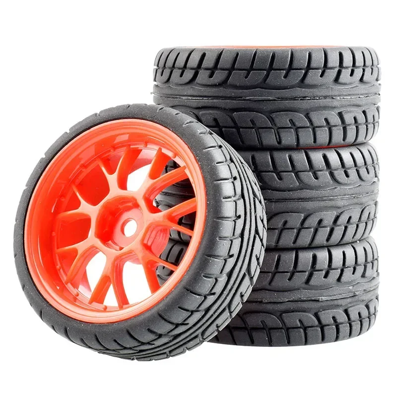 RC Auto Gummireifen & Räder Felgen 12mm Sechs kant nabe für wltoys 144001 und 1/18 1/16 1/10