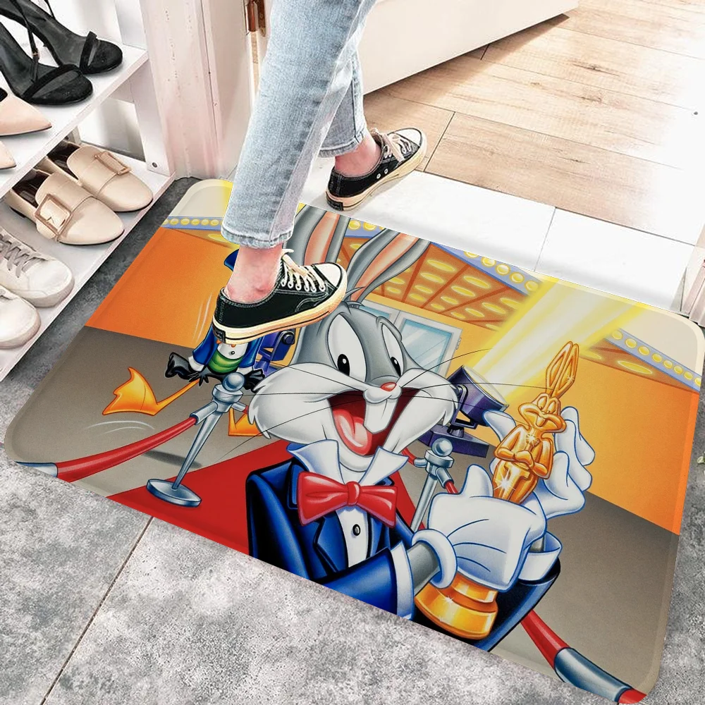 Lustige B-Bugs B-Bunny Flur Teppich rutsch feste Waschküche Matte Wäsche Dekor Balkon Kind