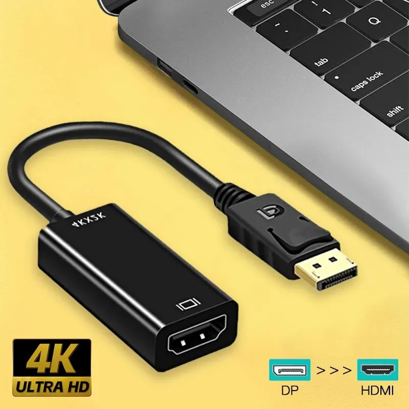 4K DP zu HDTV-kompatibel Adapter Konverter Display Port Stecker DP zu Buchse HD TV Kabel Adapter