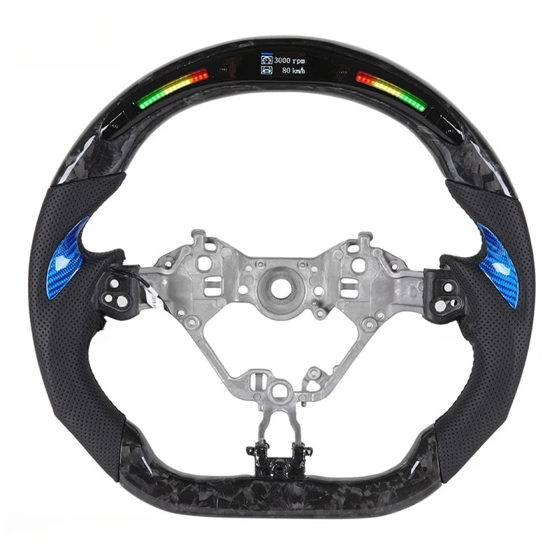Kohlefaser-Auto lenkrad passend für Subaru brz stt sti wrx für Toyota 86 2014-2018 Lenkrad