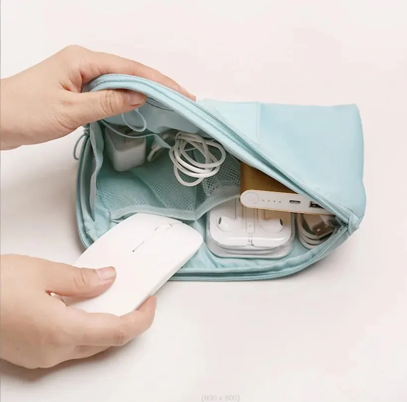 (1 Stück) Ladegerät für Reisezubehör, Powerbank-Datenkabel, Kopfhörer-Digitaltasche, wasserdichte Aufbewahrungstasche mit großer