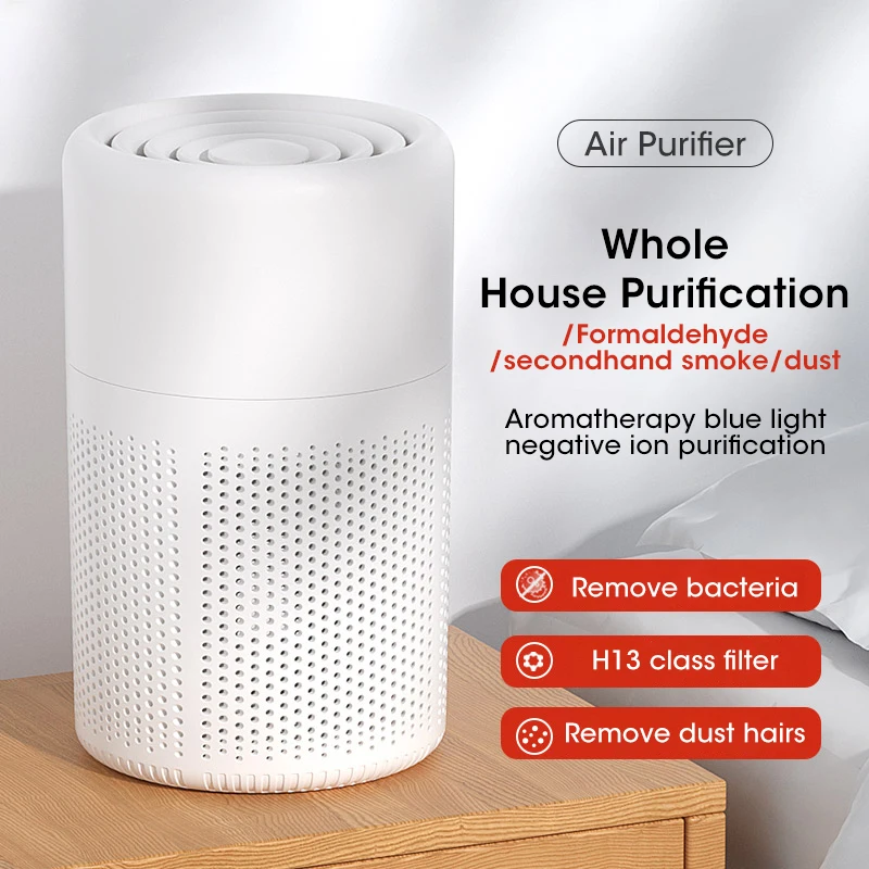 Smart Air Purifie Ganzhaus Luft reiniger tragbare Formaldehyd Sterilisation Geruchs entfernung Rauch