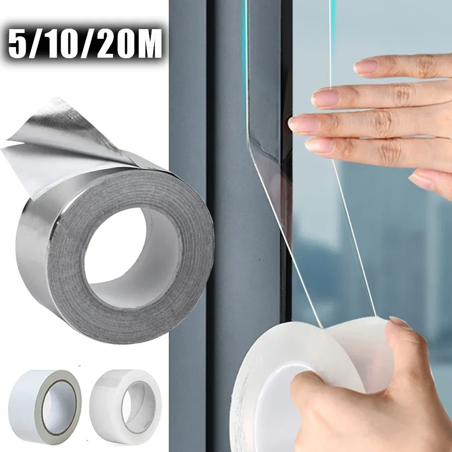 Fenster dichtung Isolierband klares Kunststoff wetterfestes Dichtung sband Fenster zug Stopper Spalt