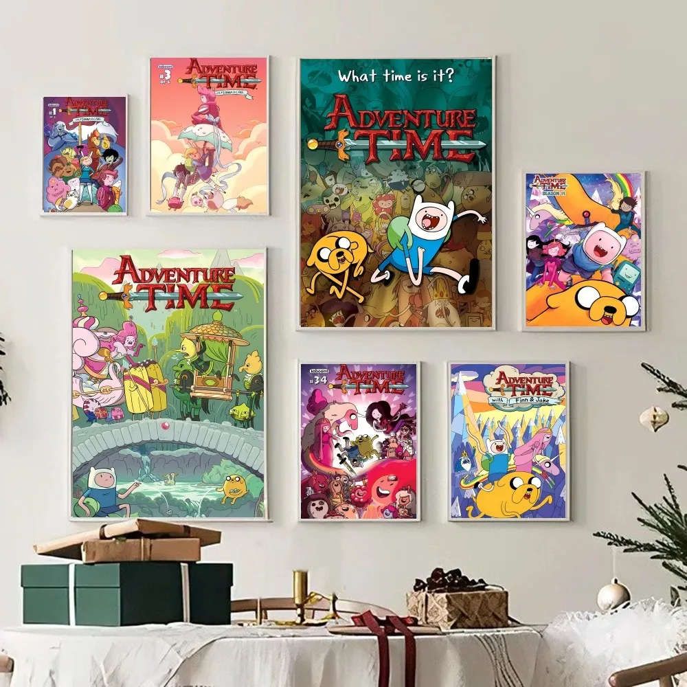 Abenteuer Zeit Fionna und Kuchen gute Qualität Drucke und Poster Vintage Zimmer Bar Cafe Dekor
