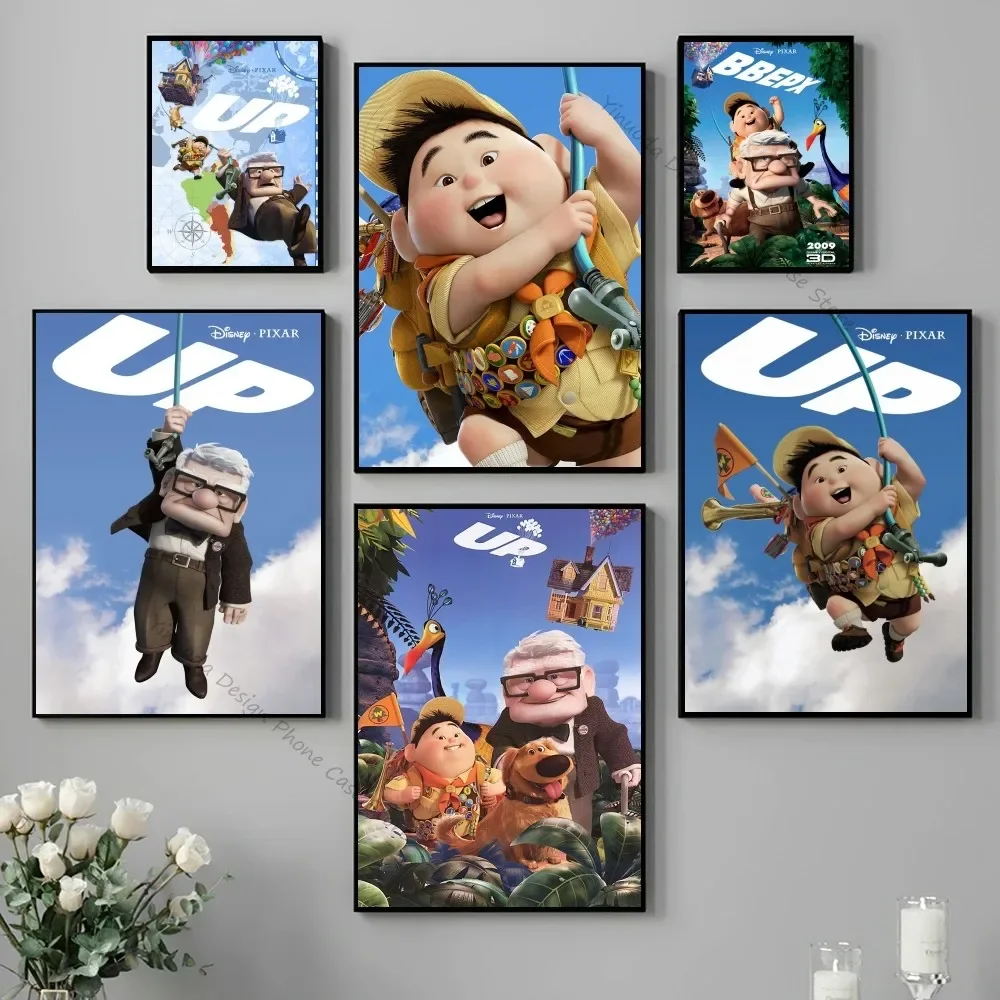 1pc pixar Poster gute Qualität Drucke und Poster U-UP Vintage Zimmer Home Bar Cafe Dekor ästhetische
