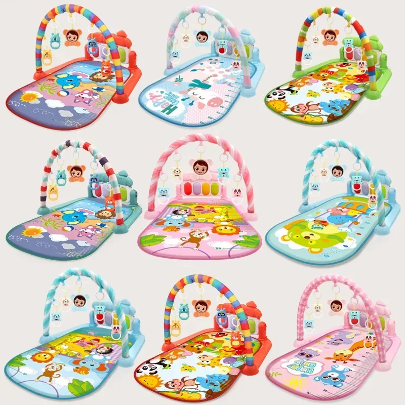 Baby Musik Rack Spiel matte Puzzle Teppich mit Klavier Tastatur Baby Spiel matte Fitness studio