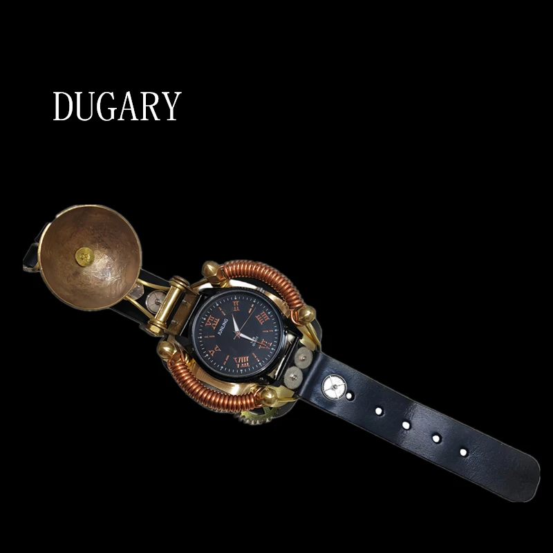 Dugary Trend Herren uhr Quarz Original Steampunk wasserdichte Herren uhren Business japanisches