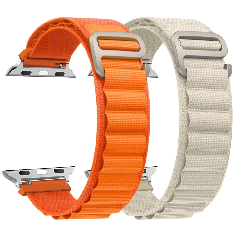 Alpin Loop Armband für Apple Uhren armband 44mm 45mm 49mm 41mm 40mm 44 Nylon Trail Armband iwatch