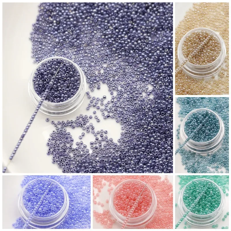 Toho Perlen 11/0 für native Kunst undurchsichtig lustered blau 2mm 20 gramm/los etwa 2200 Stück