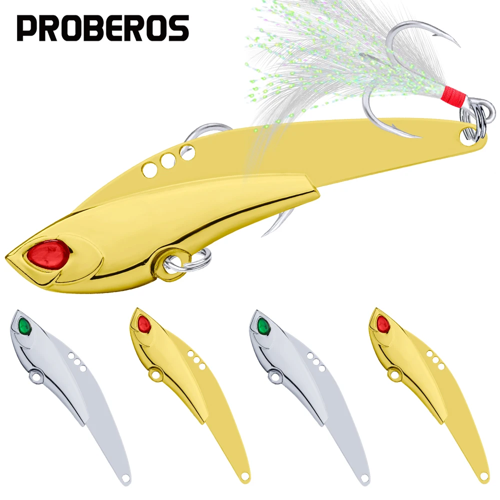 5er Pack Metallguss Jig Löffel Köder Set - 11g, 16g, 23g Köder mit Haken-perfekt zum Casting Jigging