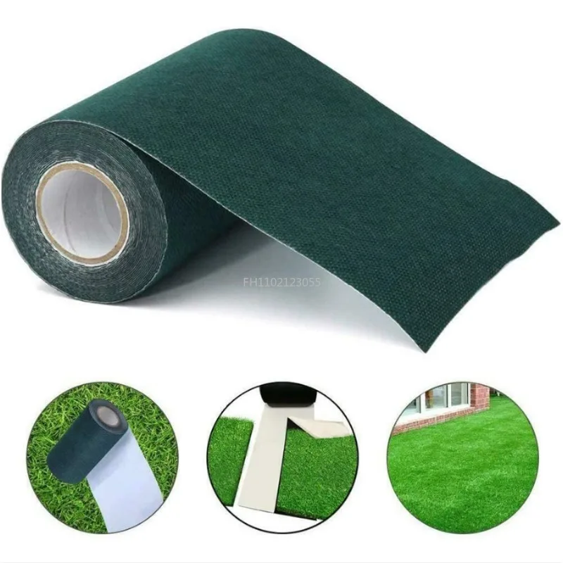 Simulation Gras Rasen Klebeband Spur und Feld selbst klebende Naht Rasen band Garten teppich
