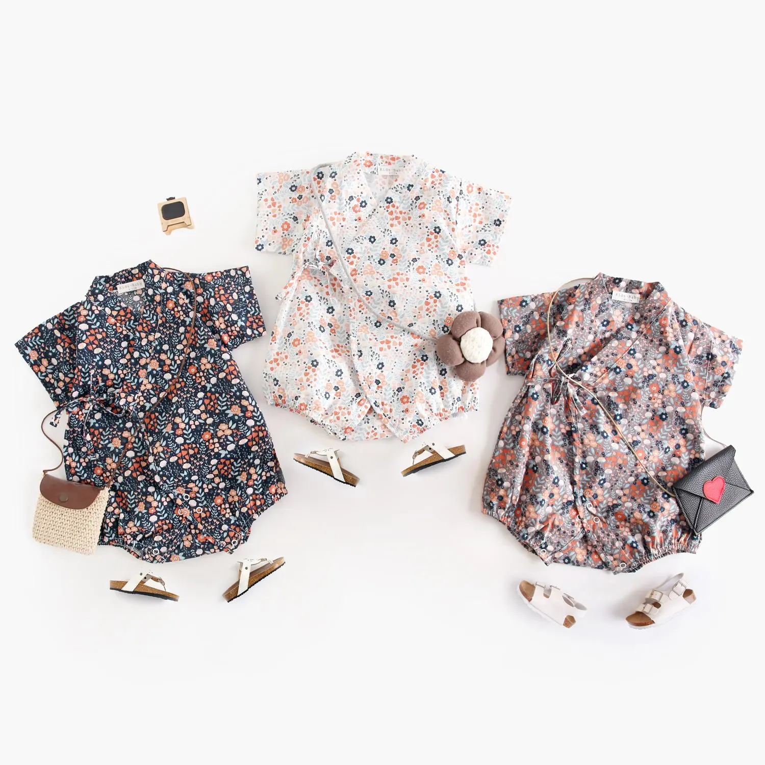 Sanlutoz Blumen Sommer Kleinkinder Mädchen Body suits Baby Onesies nicht süß drucken Kleinkind