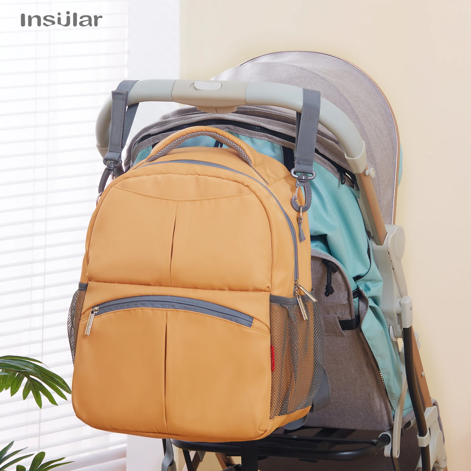 Insular Baby Windel Rucksack Mumie große Kapazität Krankens ch wester Wickelt asche