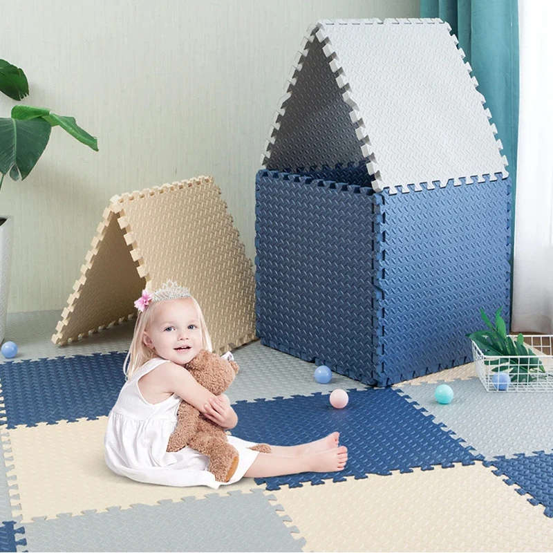 Baby Schaum Matbaby Spiele Teppich gepolstert Baby Teppich Schaum Gummi kriechen Mat puzzle Teppich