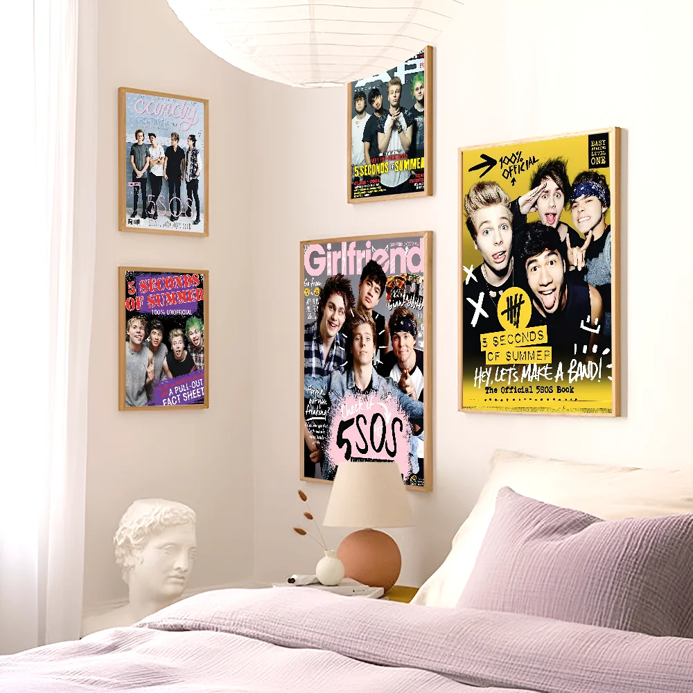 5 s-Sekunden der s-Sommer klassische Vintage-Poster HD-Qualität Wand kunst Retro-Poster für Home
