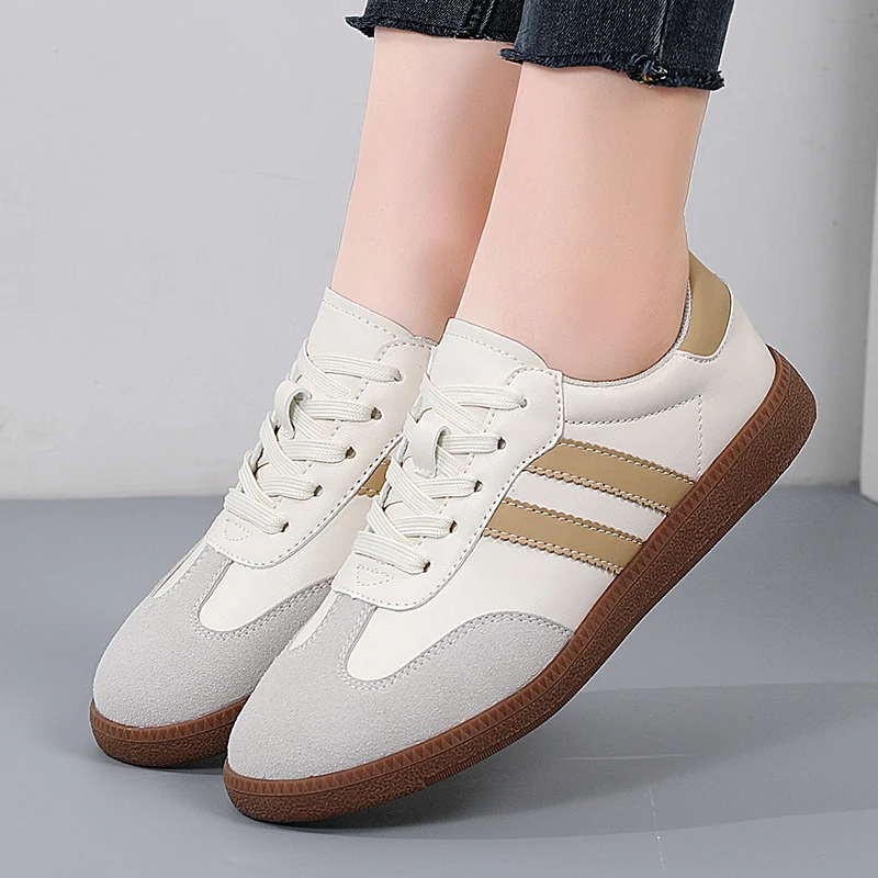 Women Shoes Fashion Casual Flats Vulcanize Shoes Ladies Outdoor Walking Sneakers Women Comfortable