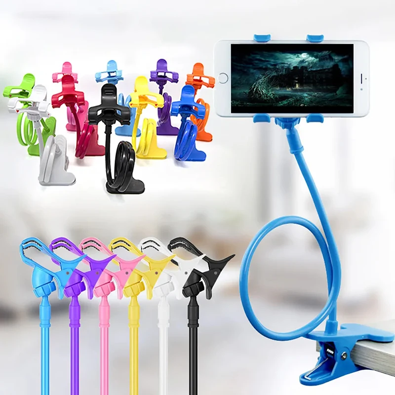 Smartphone-Ständer Universal-Handy halter flexibel verstellbar Handy-Clip faul Halter Home Bett