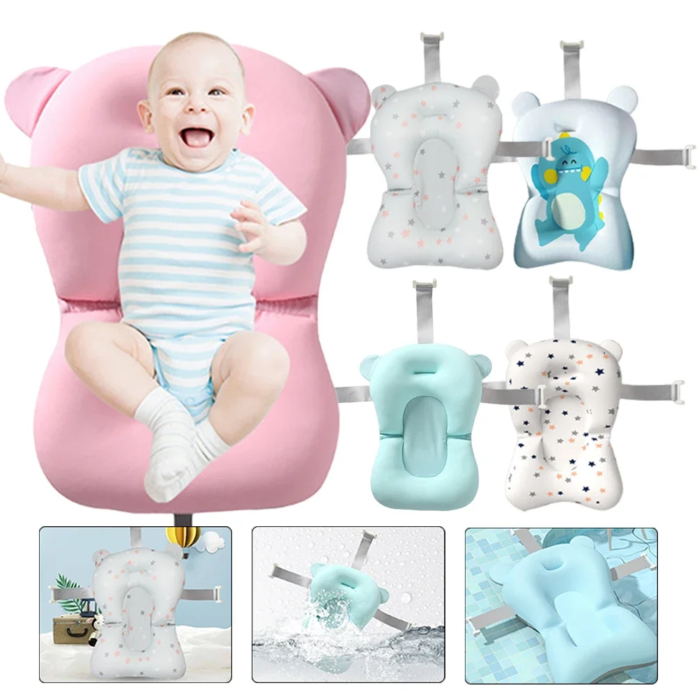 Neugeborene Stütz sitz matte faltbarer Baby bades itz Schwimmendes Wasser kissen Baby bades itz