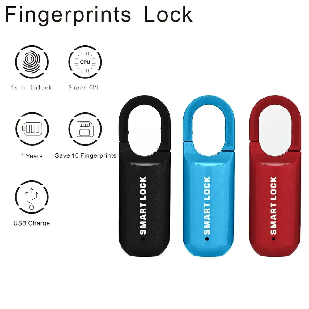 M01 multifunktion ales Fingerabdruck-Vorhänge schloss USB Smart Cabinet Keyless Home Travel Case