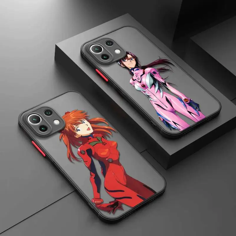 Schöne-evangelion telefon hülle für xiaomi poco x3 nfc x4 x5 12t mi 9t 10t pro 13 mi 11 lite 12 12x