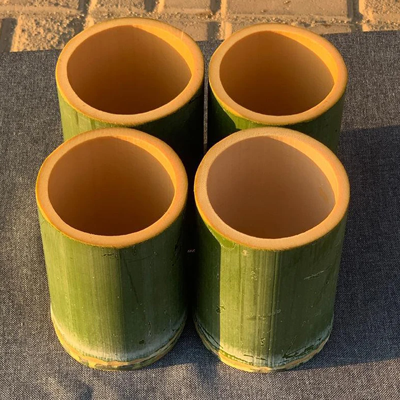 Natürliche Bambus Tasse Home Decoration Schlüssel Stifte Lagerung kreative handgemachte Handwerk