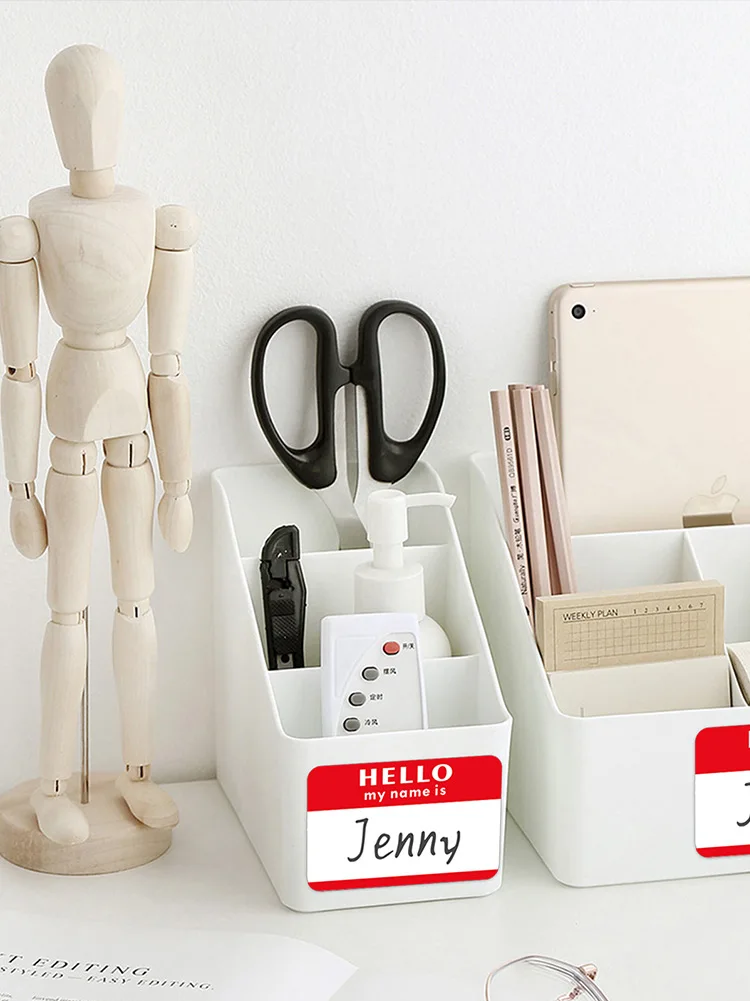300 Stück Namensschilder-Aufkleber „Hallo mein Name ist“-Etiketten, Mark-Tag-Angebot,