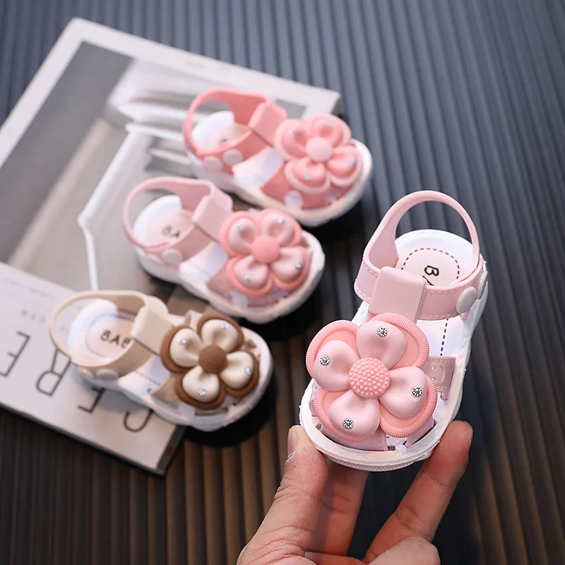 2024 Sommer Baby Jungen Mädchen Sandalen Kinder Strands andalen Cartoon Kleinkind Kleinkind Schuhe