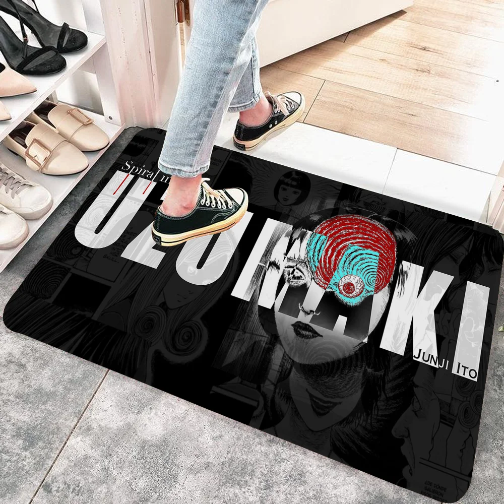 Junji ito tomie kawakami geister boden teppich nordic style home tür matte bad-toiletten matten