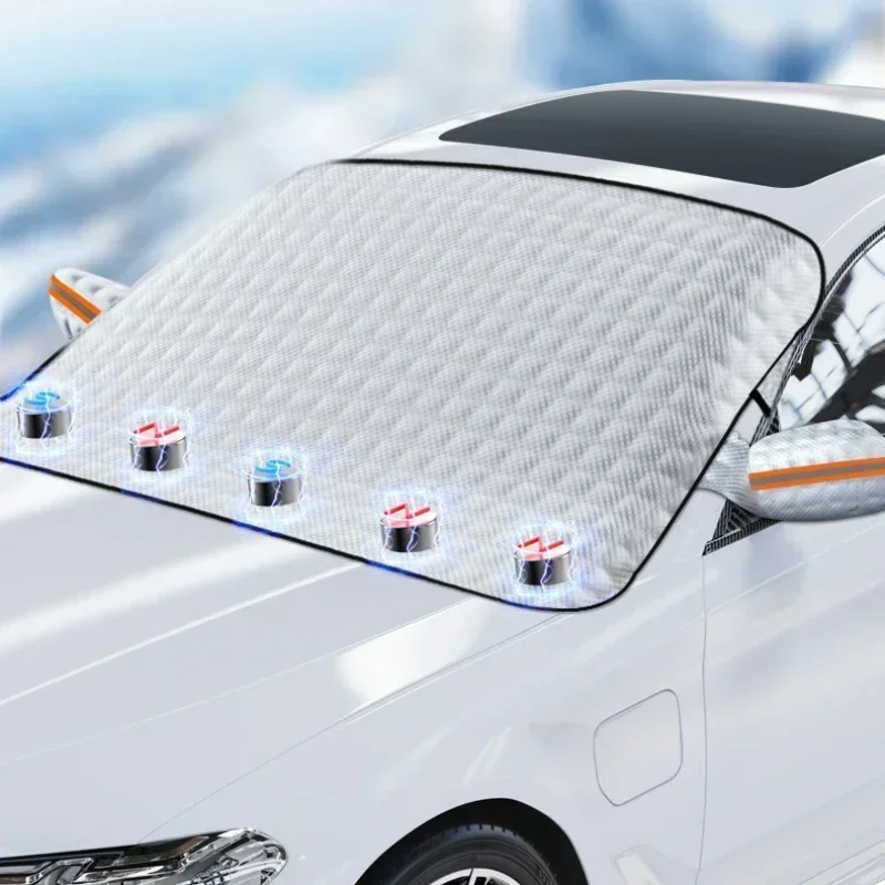 Magnetisches Auto Schnee Eis schutz Fenster Windschutz scheibe Sonnenschutz vorne hinten Windschutz