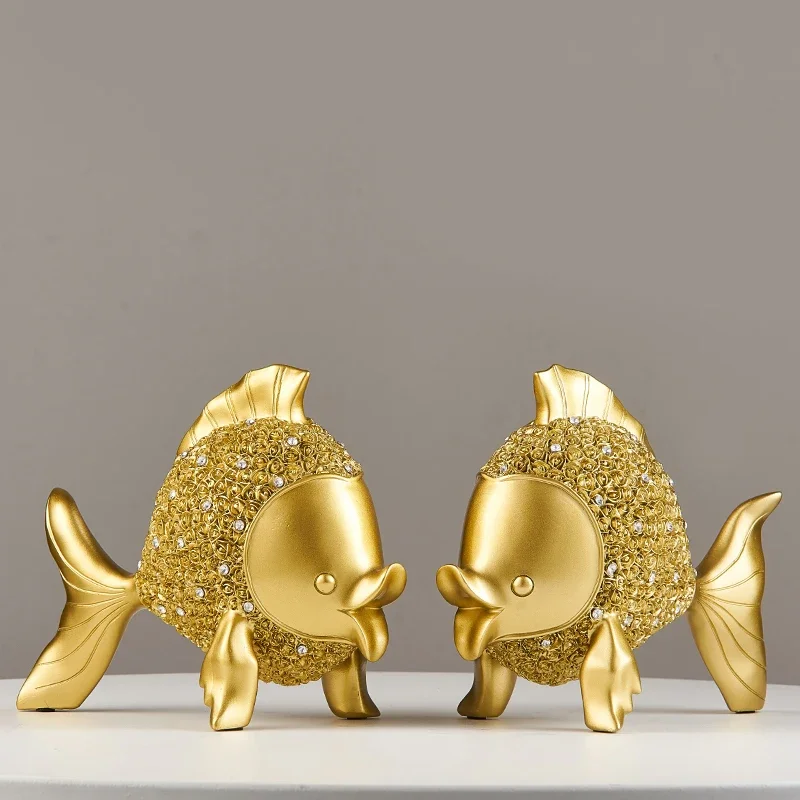 Licht Luxus Harz Charms Tier figur Wohnkultur Zubehör Elefant Figur Modell Wohnzimmer Büro