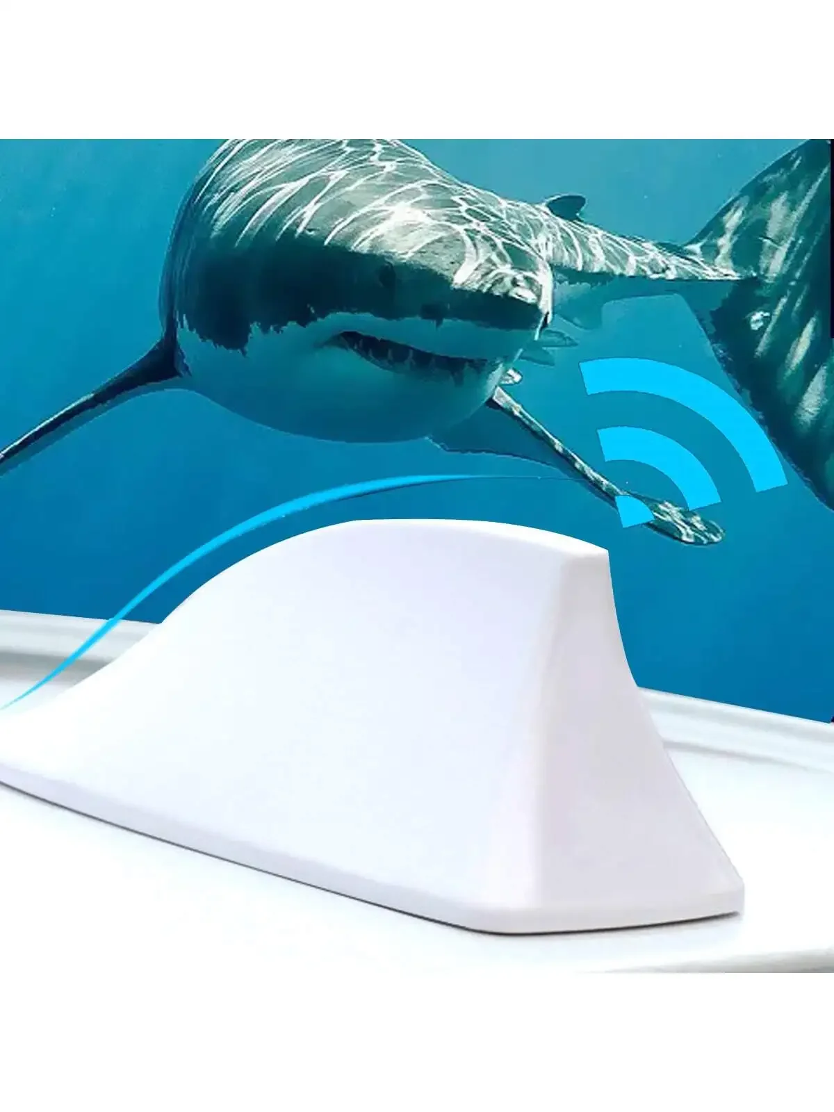 1pc Auto Dekoration Haifisch flossen antenne mit spezieller Antenne für Signal Radio Dach Heck