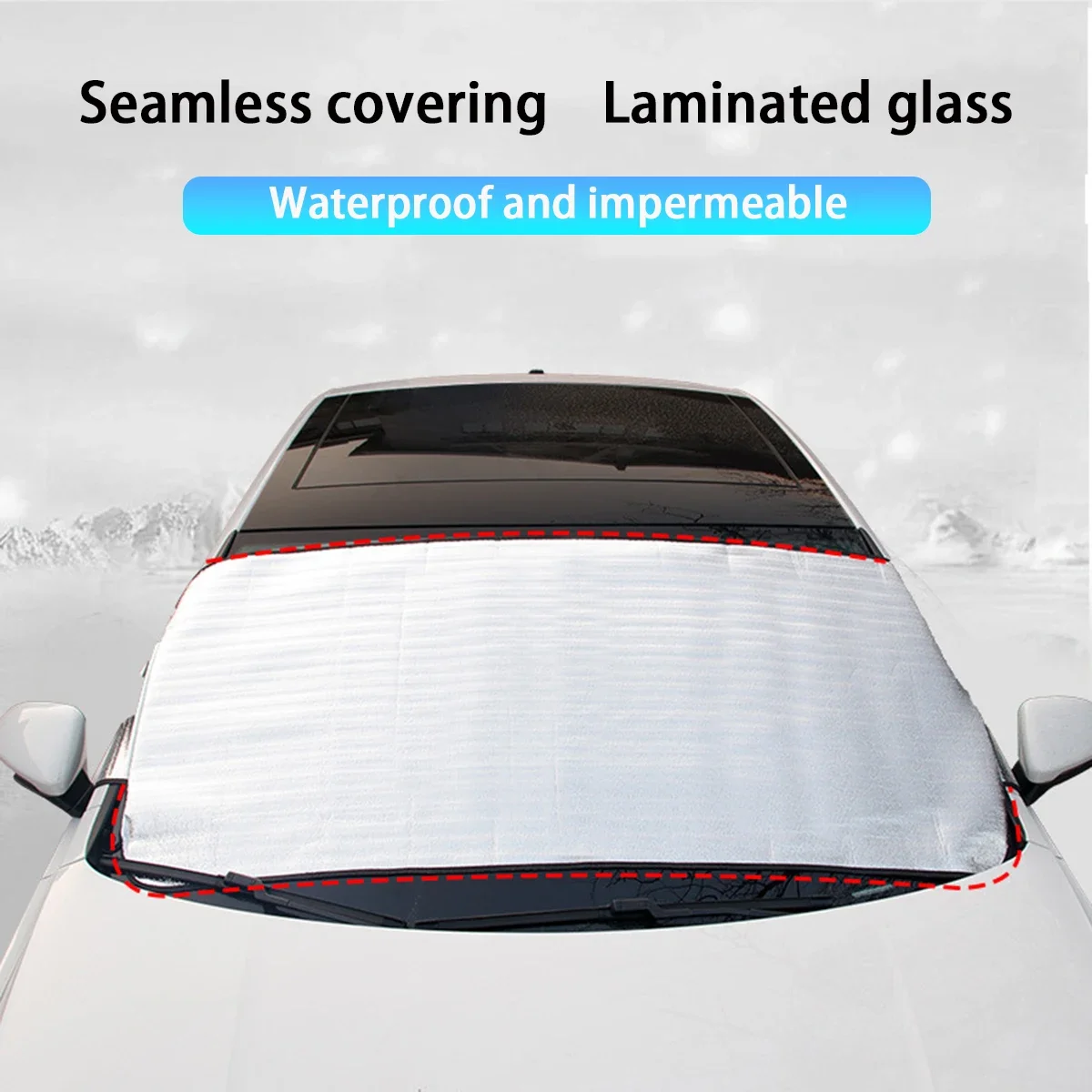 1pccar Front Windschutz scheibe Frostschutz abdeckung Auto Kleidung Abdeckung Schnee, Frost, Schnee,