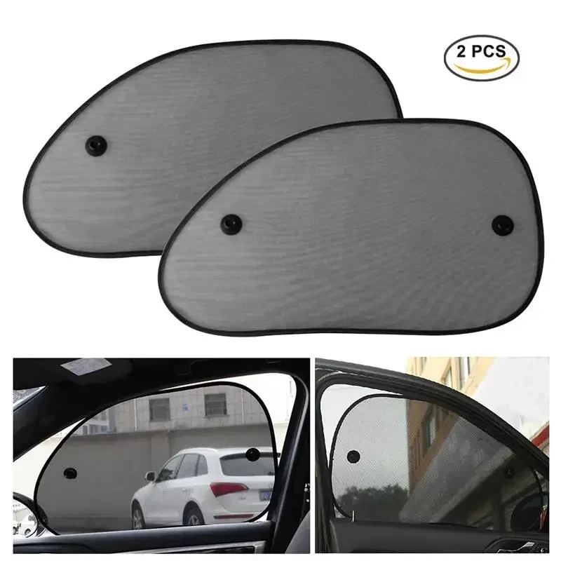 2 stücke Baby Auto Fensters chirme für Seiten fenster Sonnenschutz Sonnen blendung Privatsphäre