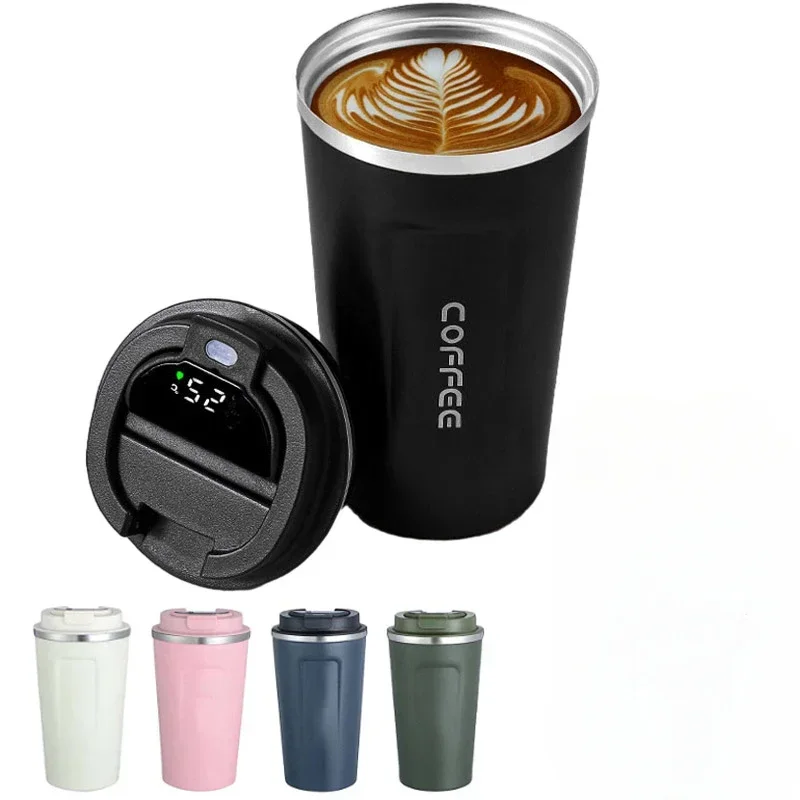 510ml intelligente LED-Temperatur anzeige Edelstahl Kaffeetasse Temperatur messung Isolierung