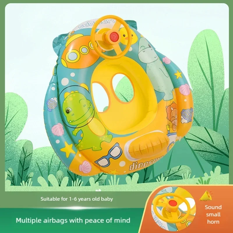 Umwelt PVC Kinder Schwimmringe Wasserspielzeug Strand Pool Baby aufblasbarer Schwimmkreis mit