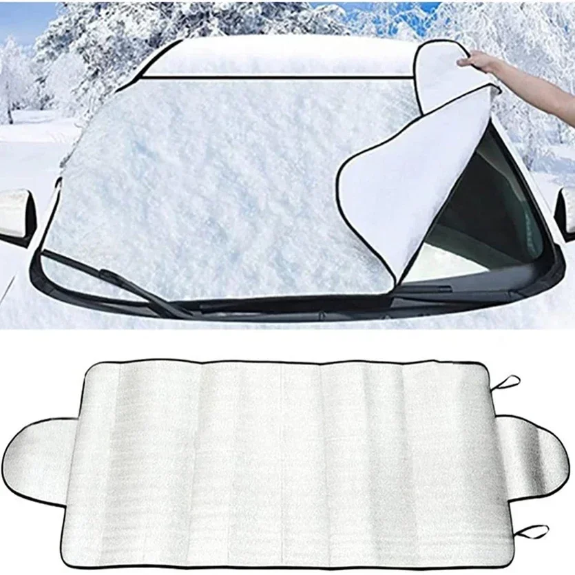 Auto Schnee Eis schutz Fenster Windschutz scheibe Sonnenschutz vorne hinten Windschutz scheibe Block