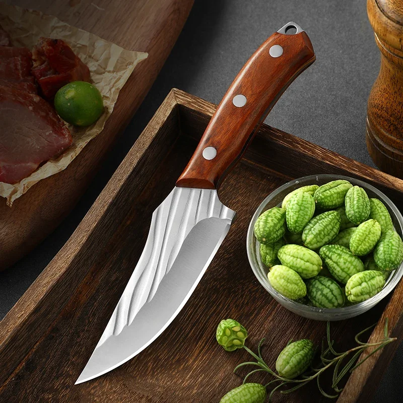 Obst messer mongolische Hand kleines Messer für Lamm Essen im Freien tragbare Ess messer Küche