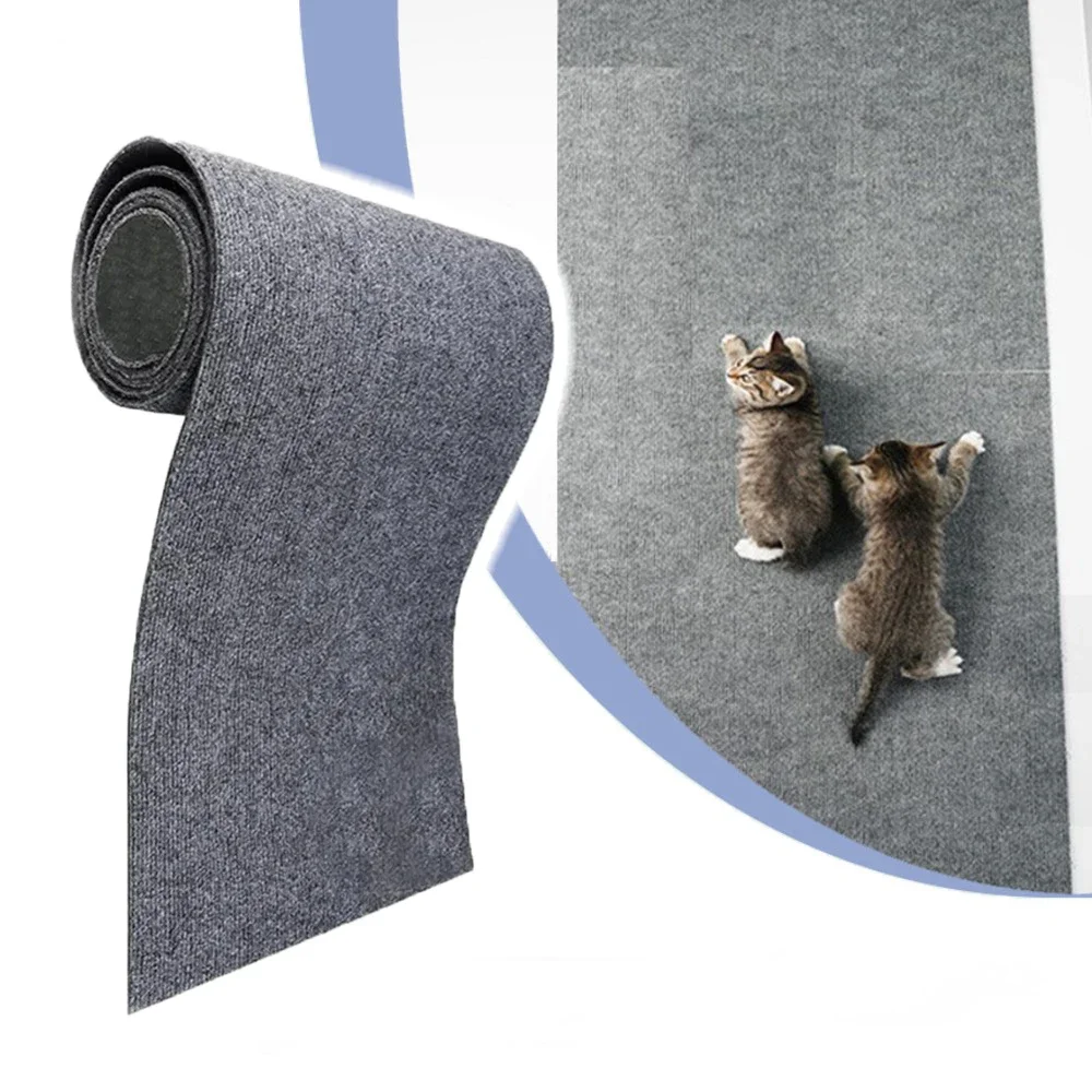 Anti Cat Scratch Sofa Cat Crawling Mat Grinding Climbing Frame Sofa Protection Self-adhesive Carpet
