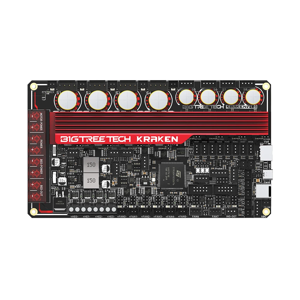 Bigtreetech kraken v2.0 motherboard onboard tmc2160 3d drucker teile upgrade für btt pi raspberry pi