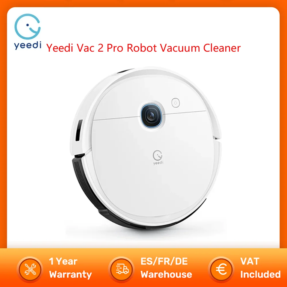 Yeedi vac 2 pro staubsauger roboter reiniger 3000pa saugung smart mapping navigation auto nass und