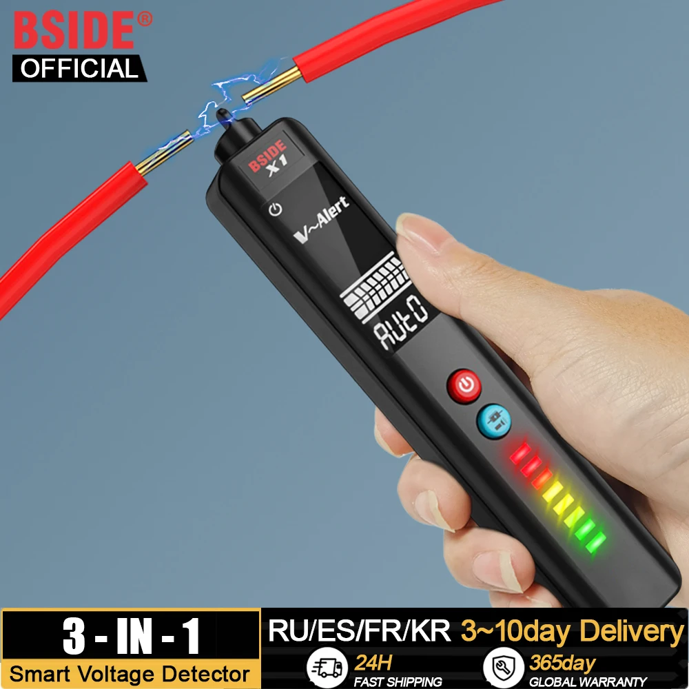 Bside. berührungs lose Spannungsdetektor-Tester anzeige Smart Digital Multimeter Elektro-Tests tift