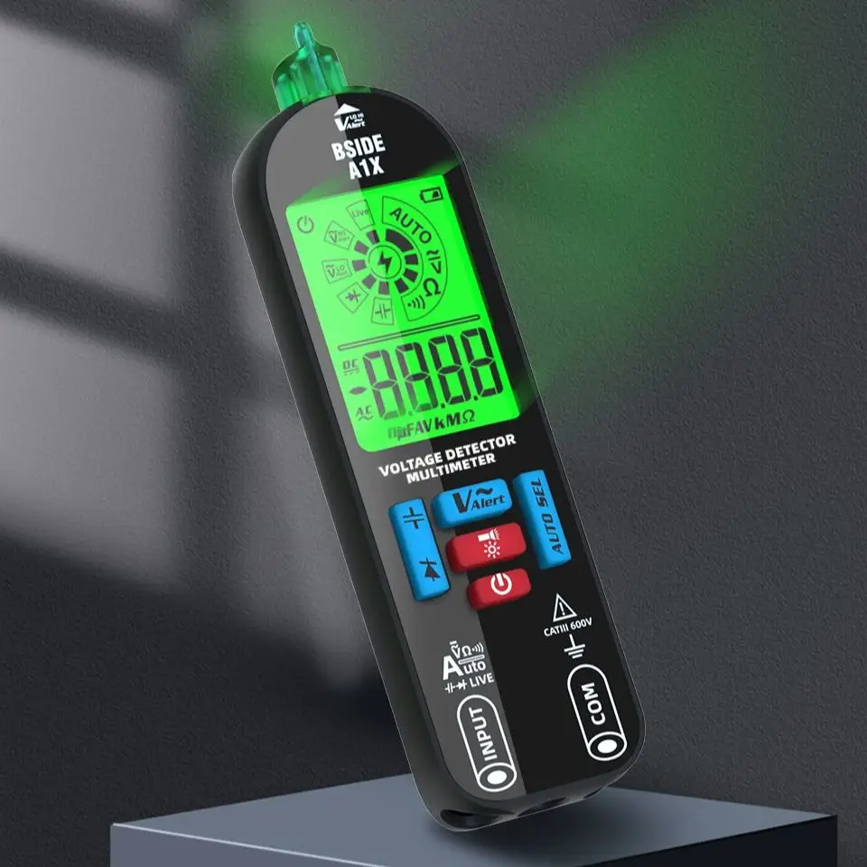 Bside profession elles digitales Multimeter Wechselstrom Spannung 520V Smart Voltmeter ncv hz Ohm