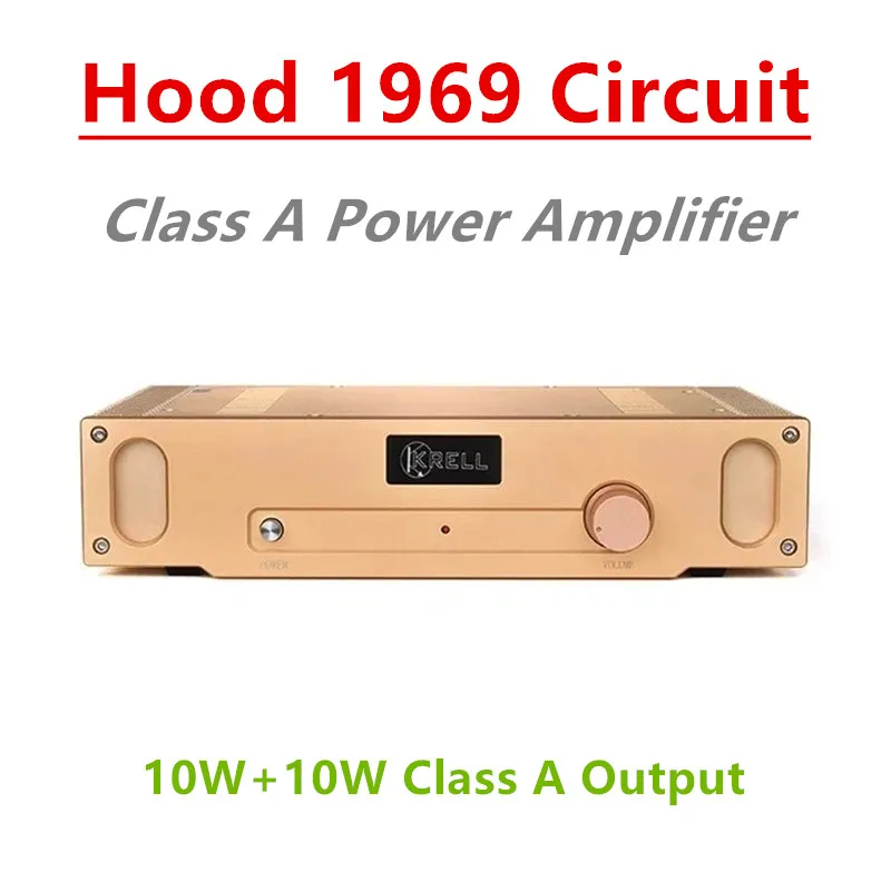 Referenz Class A JLH Hood 1969 Sound Amplifier Hi-End HiFi Stereo 2,0 Kanal 15W+15W Klasse ein