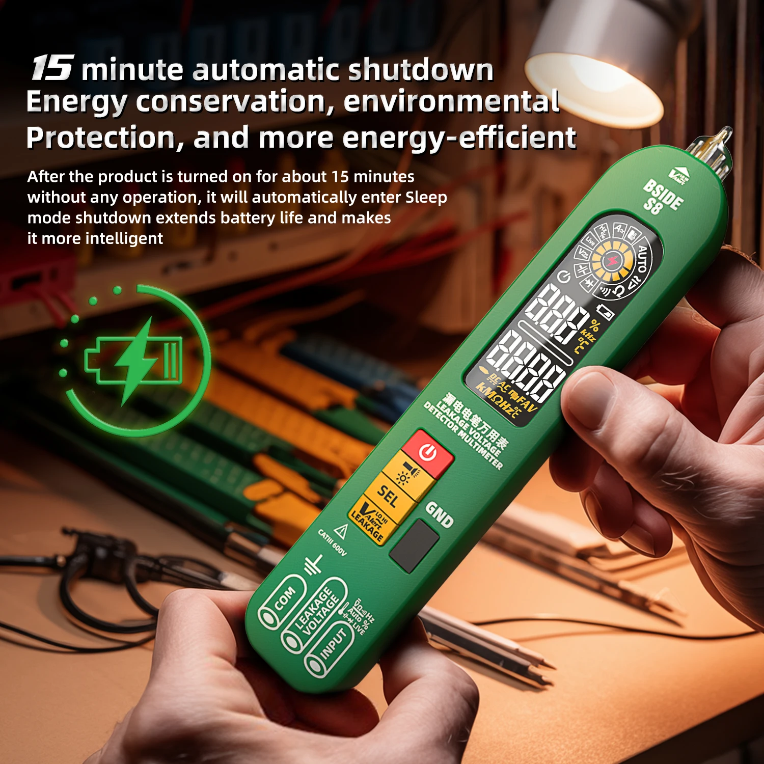 Bside neuer multifunktion aler elektrischer stift autorange dc Wechsels pannung Smart Multimeter