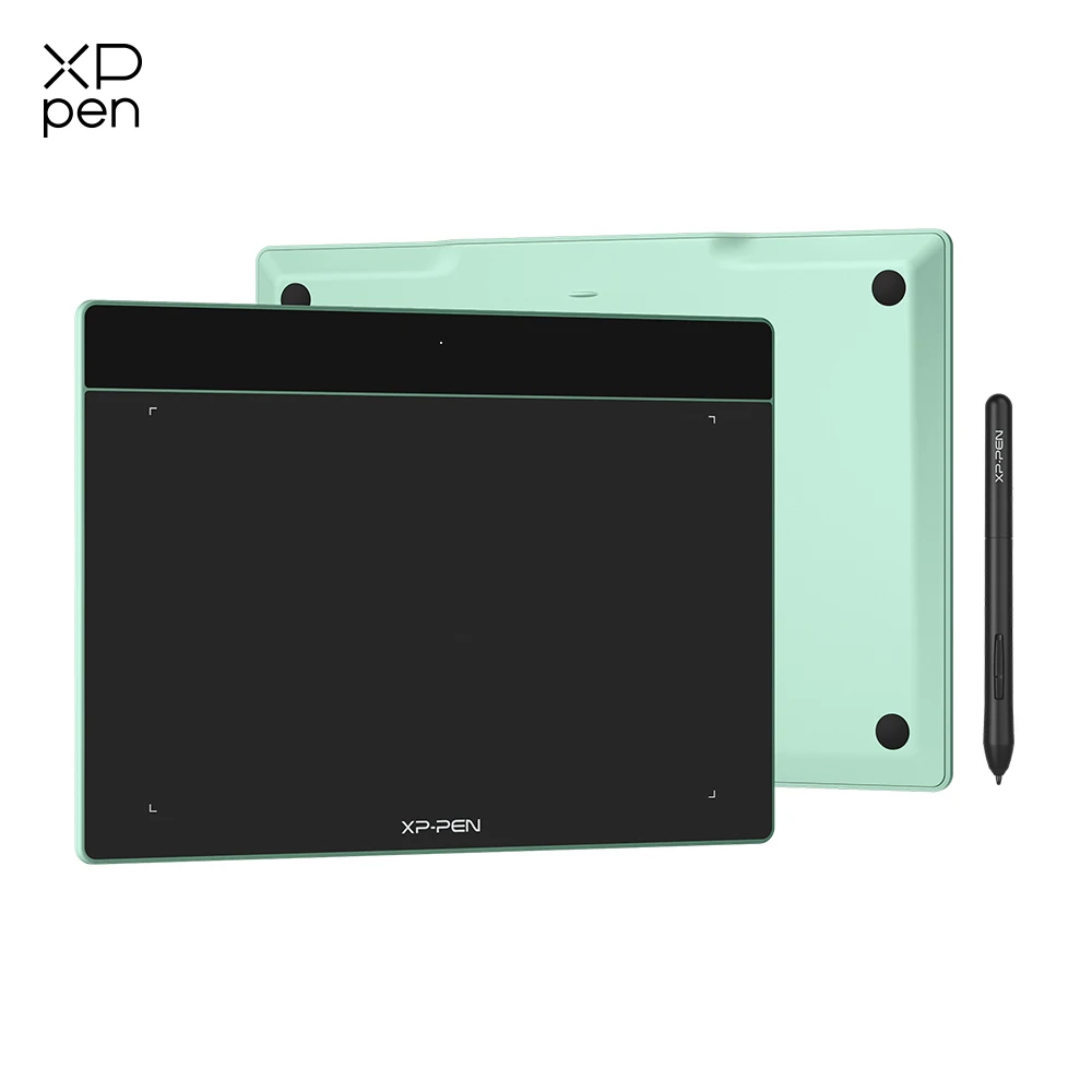 XPPen Deco Diversão Tablet Gráficos Digital Desenho Tablet 8192 níveis Tilt Educação on-line Suporte