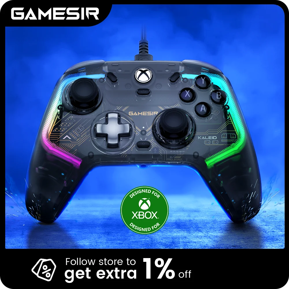 Gamesir kaleid xbox gaming controller hall effekt gamepad für xbox serie x, xbox serie s, xbox one