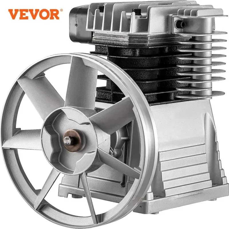 Vevor Luft kompressor köpfe Kolben Doppel zylinder einstufig 2,2 kW 159,5 l/min 12cfm 11 bar 1300